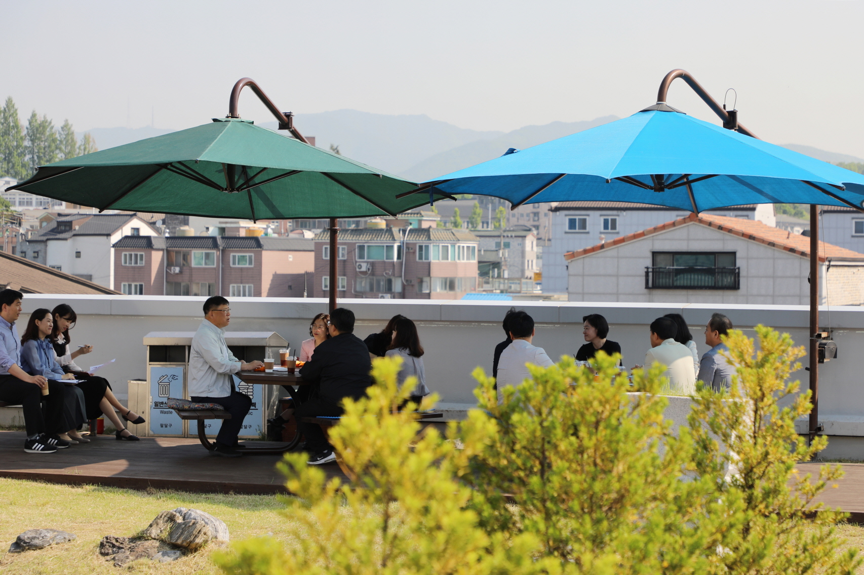 팔달구 동 복지팀장과의 업무차담
